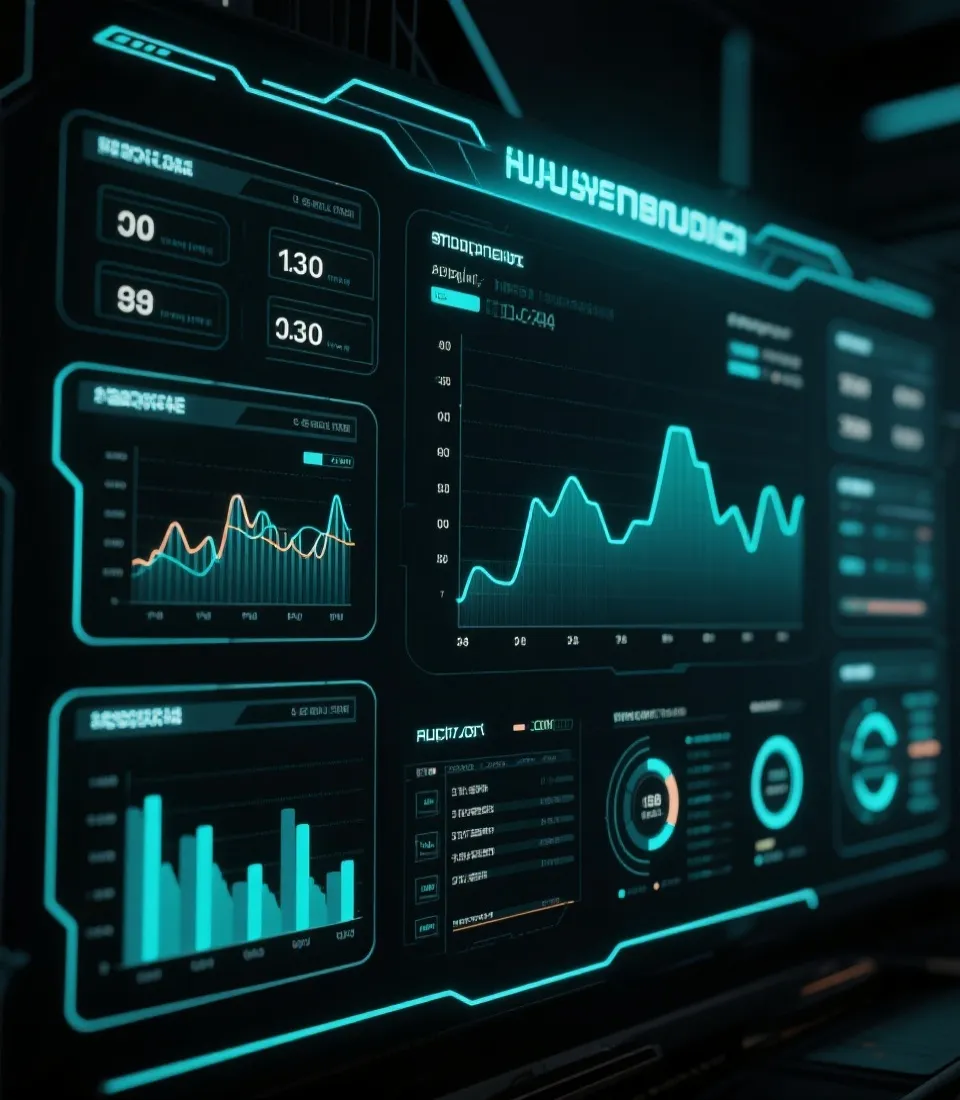 加拿大28AI智算中心数据分析界面示意图